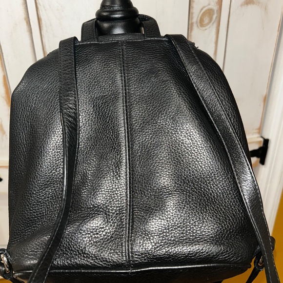 Coach Leather Drawstring Backpack No. D1373-F24385 - Picture 7 of 7